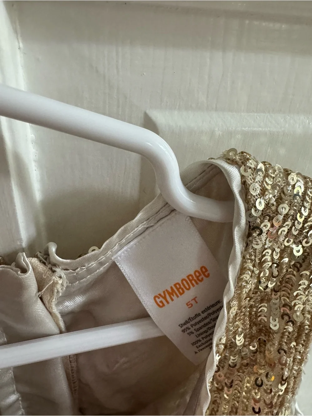 Gymboree sparkling gold
